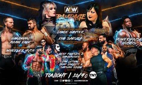 aew results from last night.